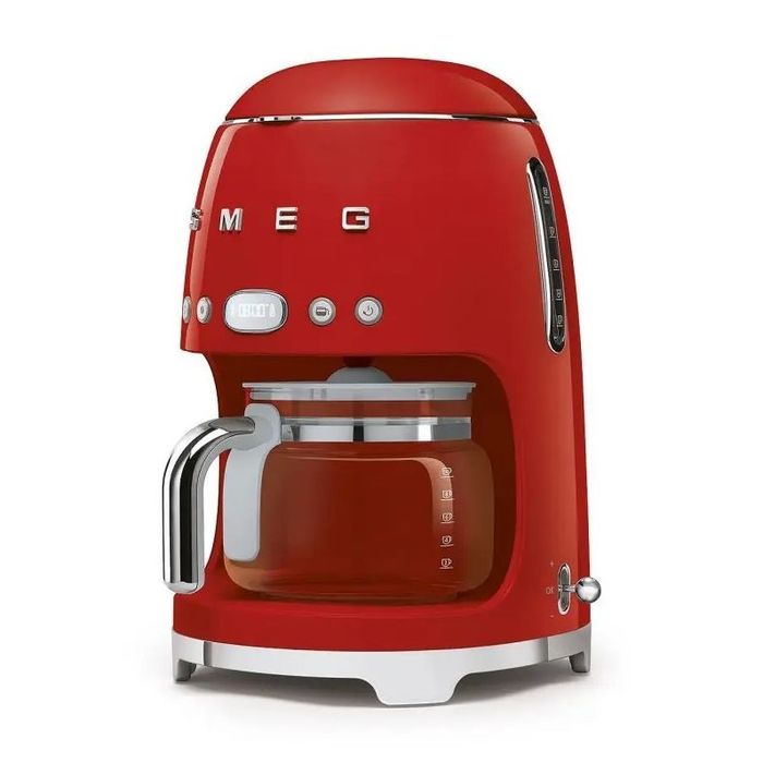 Ekspres przelewowy 50's style Czerwony Smeg (DCF02RDEU)