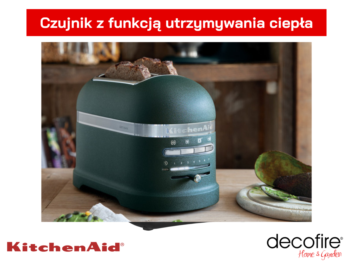 Czujnik z funkcją utrzymywania temperatury w tosterze Artisan Pebbled Palm 