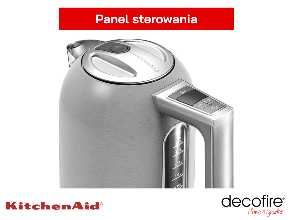 Panel sterowania w czajniku 1,7 l Stainless Steel