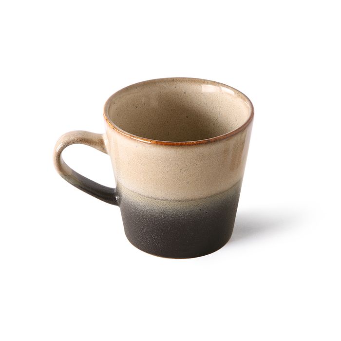 HKliving Kubek ceramiczny 70S: Americano Mug, Rock