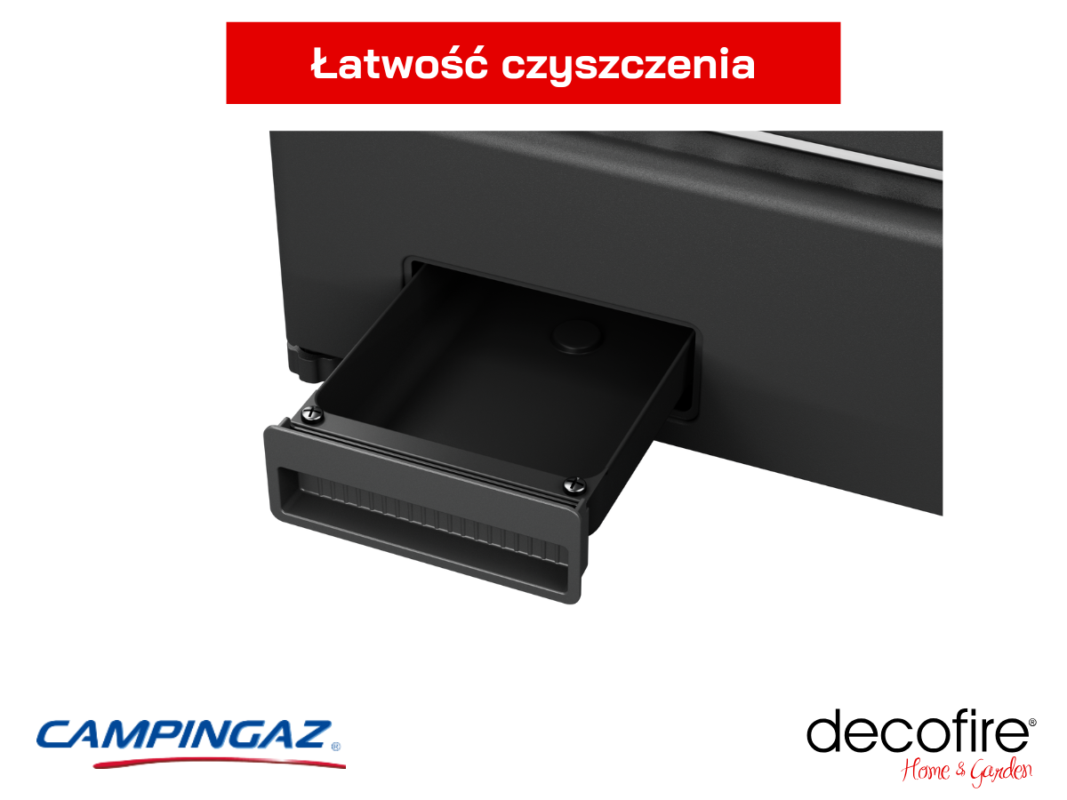 Grill gazowy Campingaz Plancha Othello 2 – łatwość czyszczenia