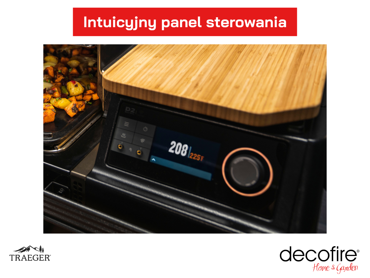 Intuicyjny panel sterowania z wyświetlaczem dotykowym