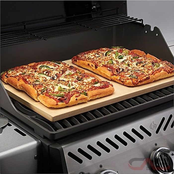 Prostokątny kamień do pizzy 51 x 34 cm Napoleon (70008)