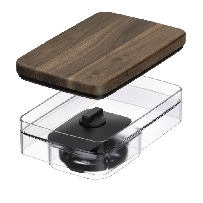 Zestaw z drewna orzechowego do ekspresu półautomatycznego KitchenAid (KESWAS)