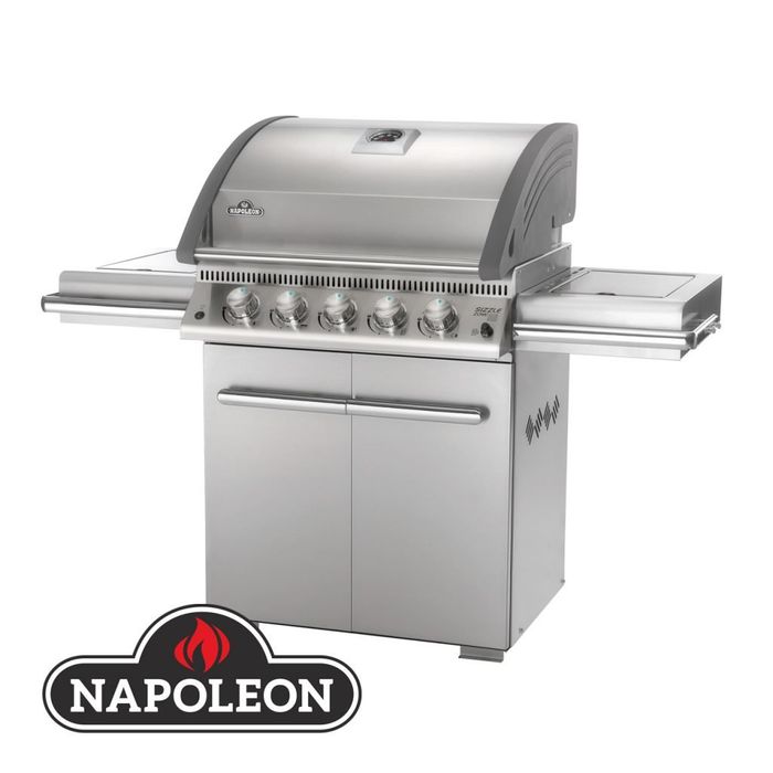 Grill gazowy Napoleon LE3 z tylnym i bocznym palnikiem na podczerwień (LE485RSIBPSS)