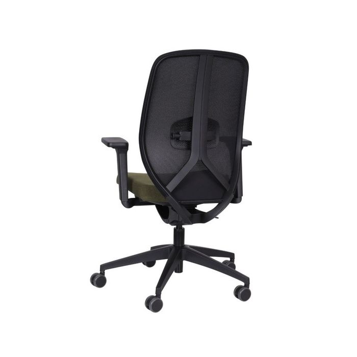 Grospol Ergonomiczny fotel biurowy 4U BS black tkanina Seattle - 10 kolorów