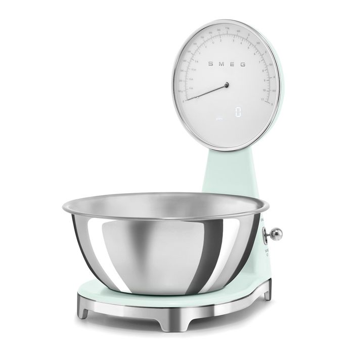 Cyfrowa waga kuchenna Pastelowa zieleń Smeg (KSF01PGWW)