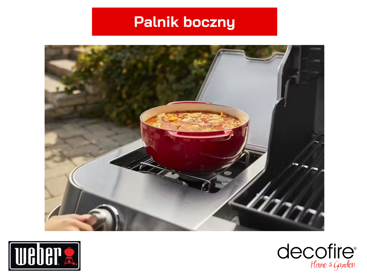 Palnik boczny o mocy 3,52 kW