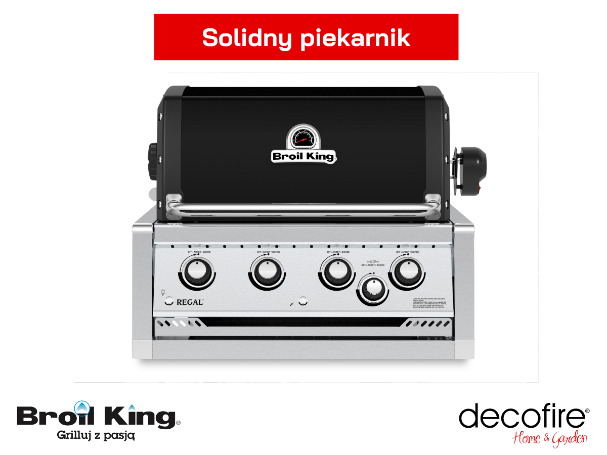 Solidny piekarnik grill gazowy Broil King Regal 470 BI