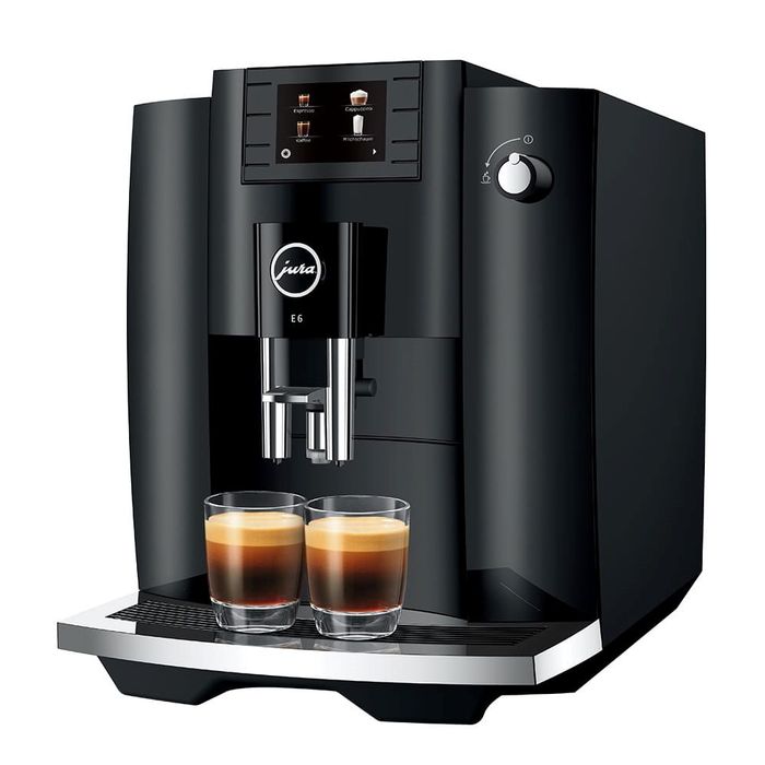 OUTLET - Ekspres do kawy Jura E6 Piano Black (EC) (15437) - EKSPOZYCJA