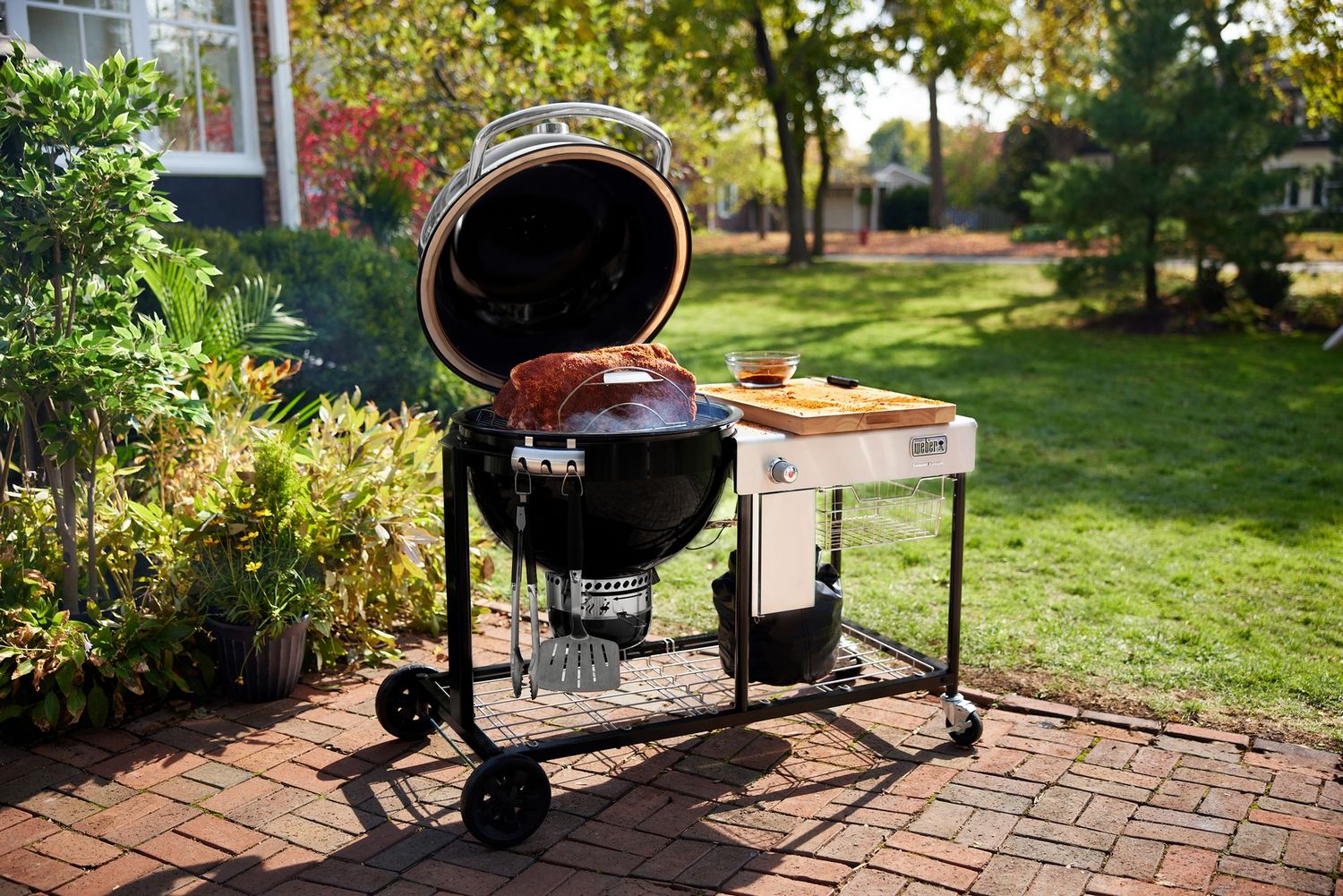Grill na działce