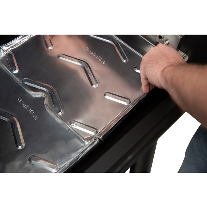 Wkładki aluminiowe do grilli Pellet 6szt. Broil King (50440)
