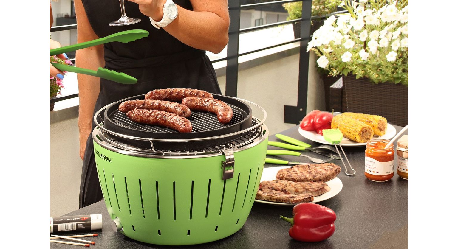 Jak rozpalić grill bezdymny LotusGrill?