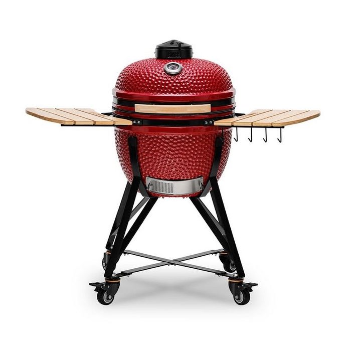 Grill ceramiczny węglowy Kamado Bono Media 20" 52 cm red