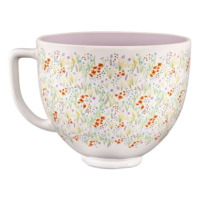 Ceramiczna dzieża 4,7 l KitchenAid, Wild Flower (5KSM2CB5WF)