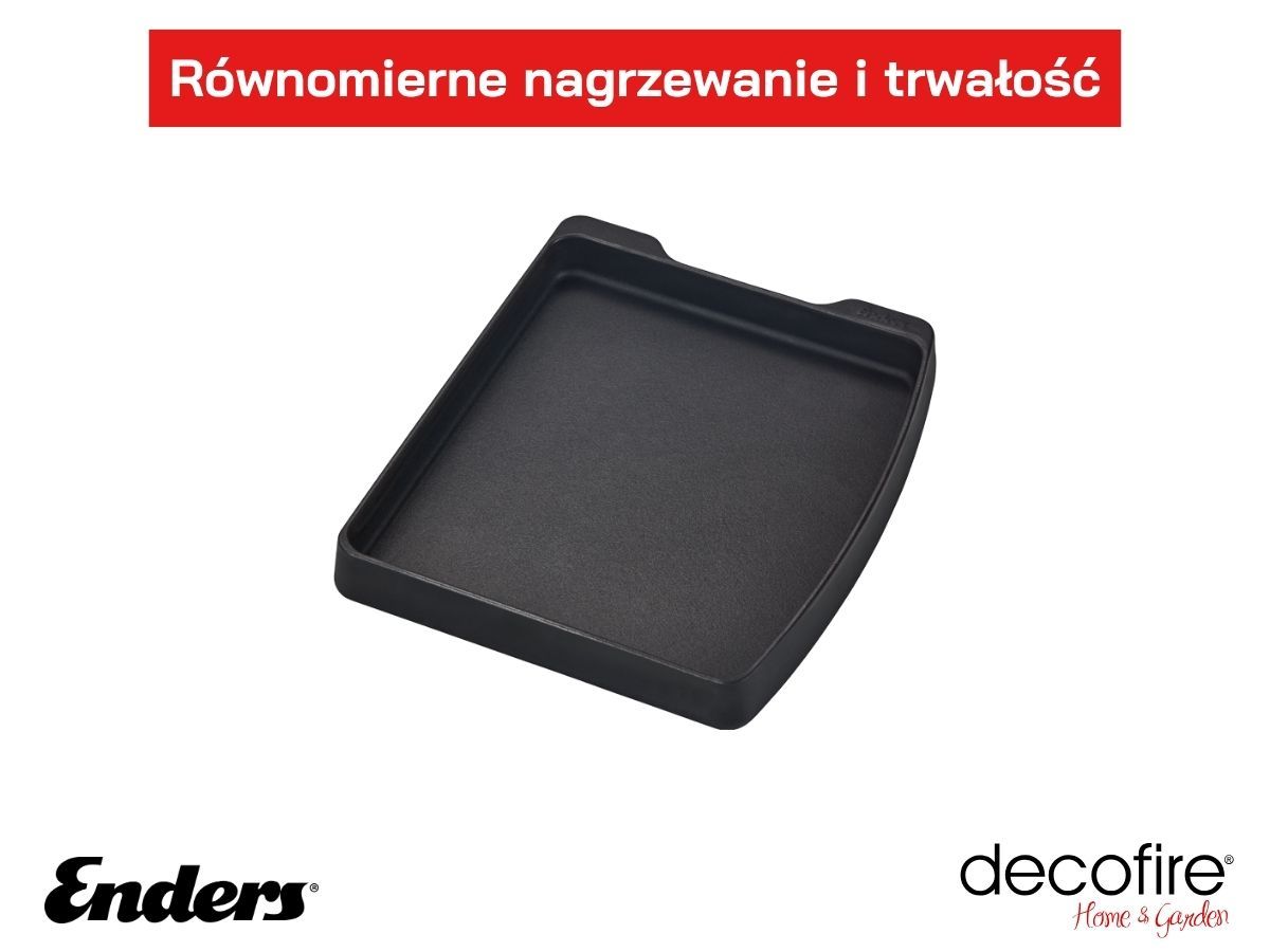 Płyta żeliwna do grilla – równomierne nagrzewanie i trwałość