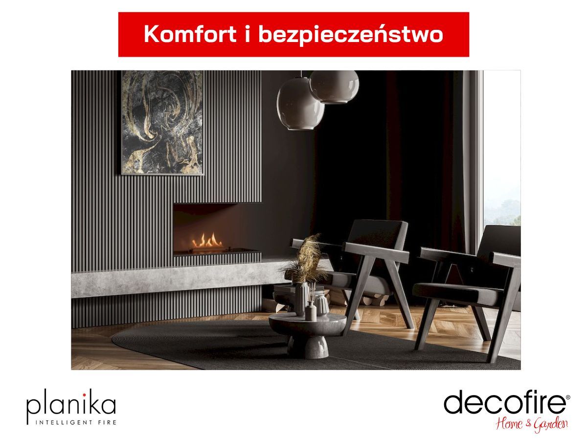 Wkład automatyczny Senso Burner Planika – komfort i bezpieczeństwo