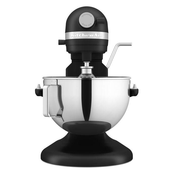 Mikser stojący 5,2 l z podnoszoną dzieżą KitchenAid Heavy Duty, Matte Black (5KSM55SXXEBM)