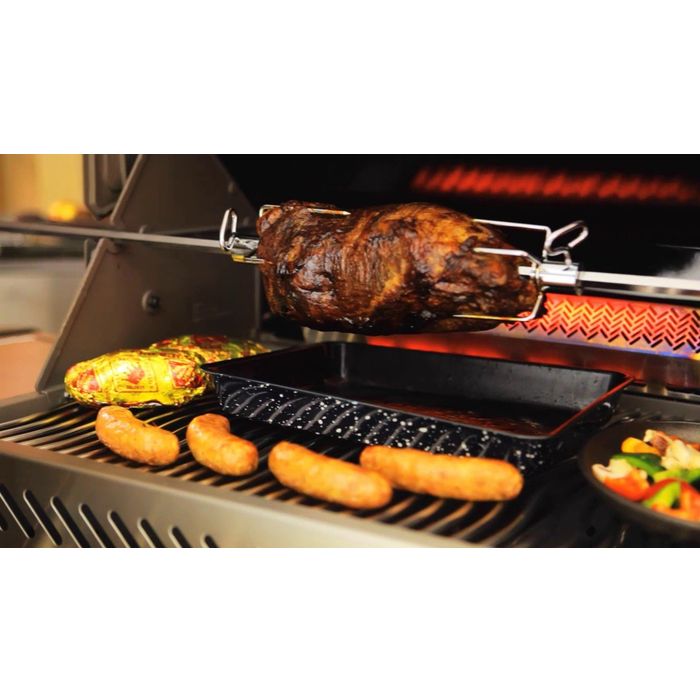 Grill gazowy Napoleon Prestige P500 RSIBPK z tylnym i bocznym palnikiem na podczerwień (P500RSIBPK)