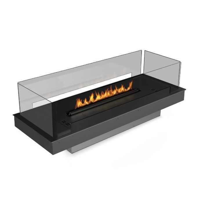 Biokominek Planika Prime Fire 2.0 790 Burner z ramą i panelami szklanymi