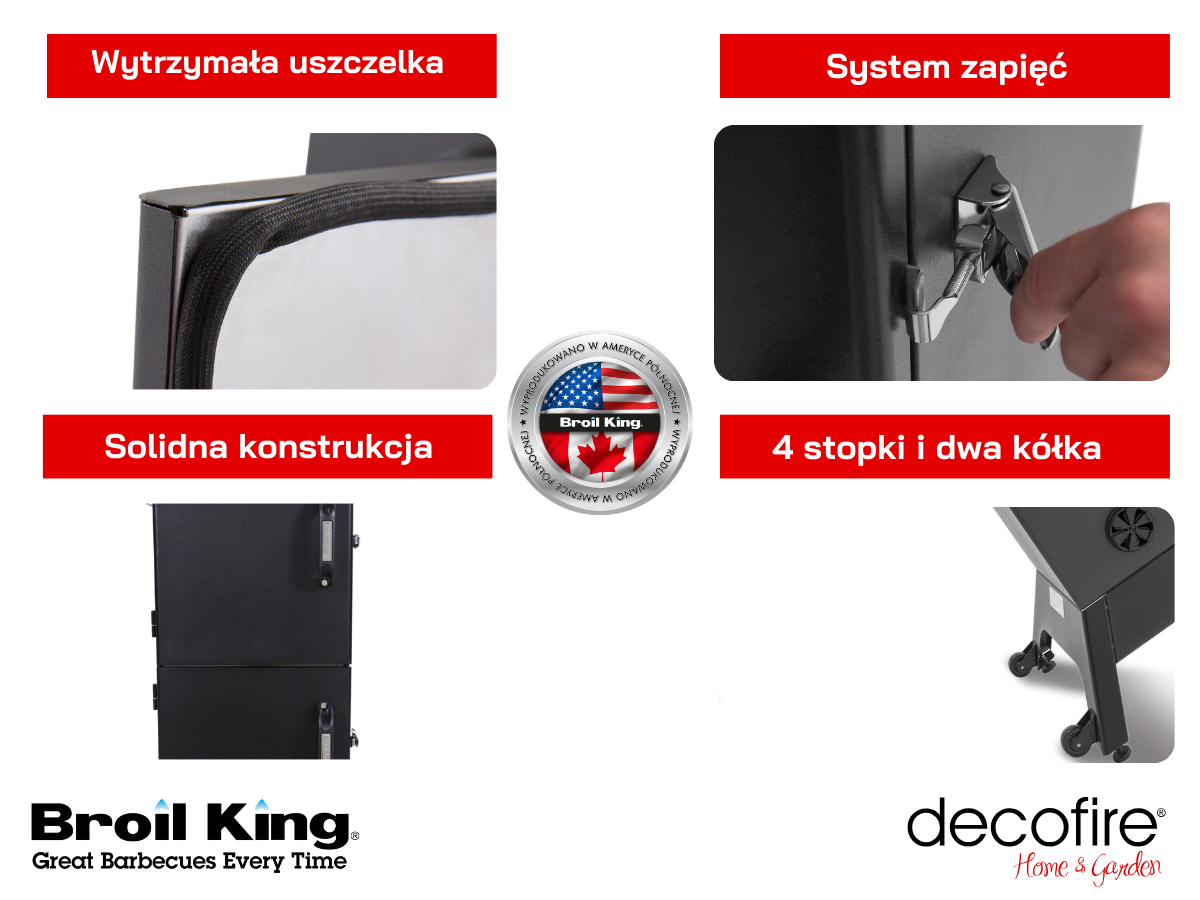 Solidna konstrukcja z wysokiej jakości materiałów