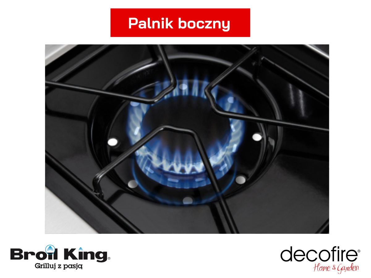 Broil King Baron S 490 z  palnikiem bocznym