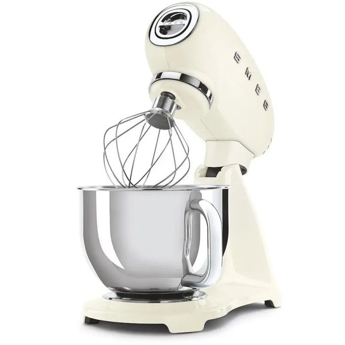 Mikser planetarny 50's style Kremowy 4,8L Smeg (SMF03CREU) 