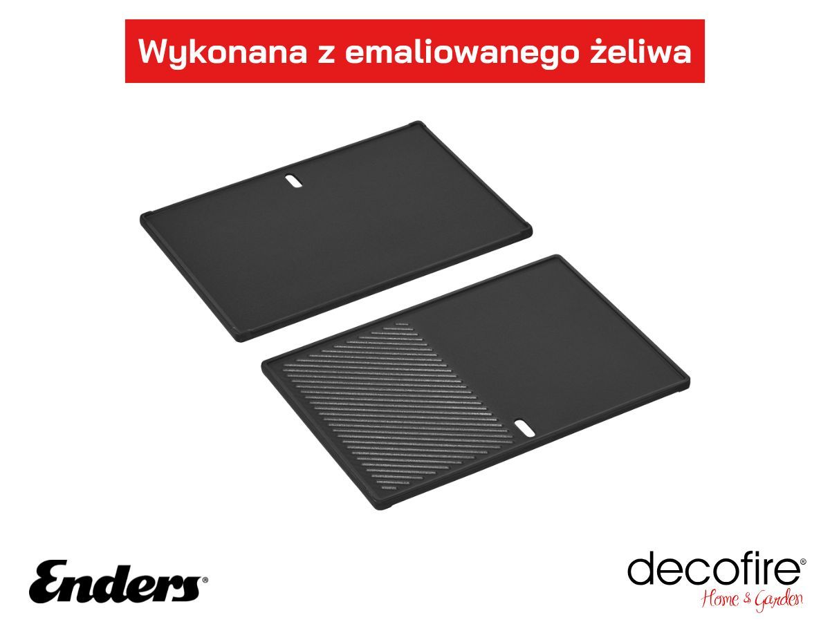 Wykonana z emaliowanego żeliwa – trwałość i jakość wykonania