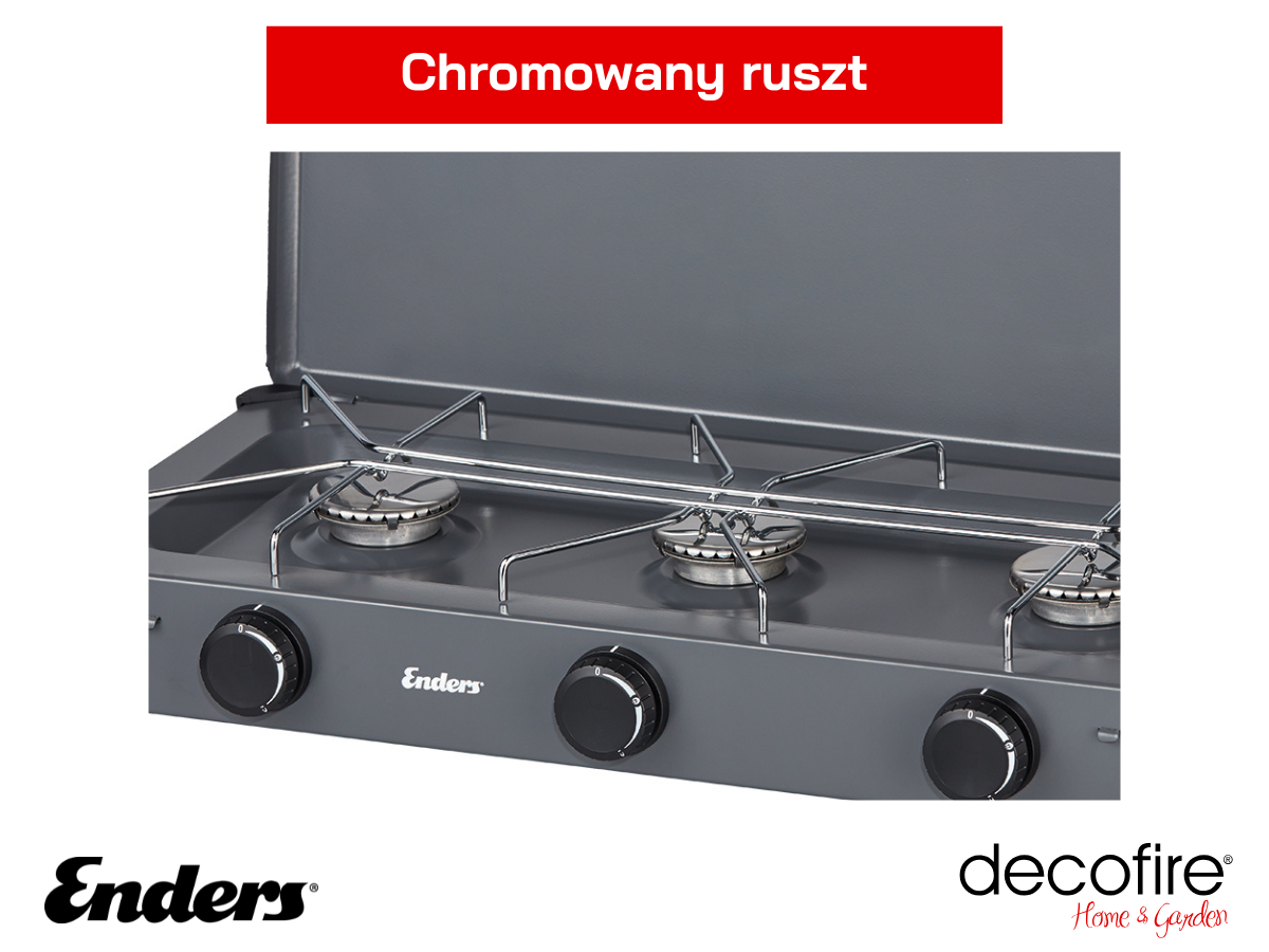 Chromowany ruszt pod garnek