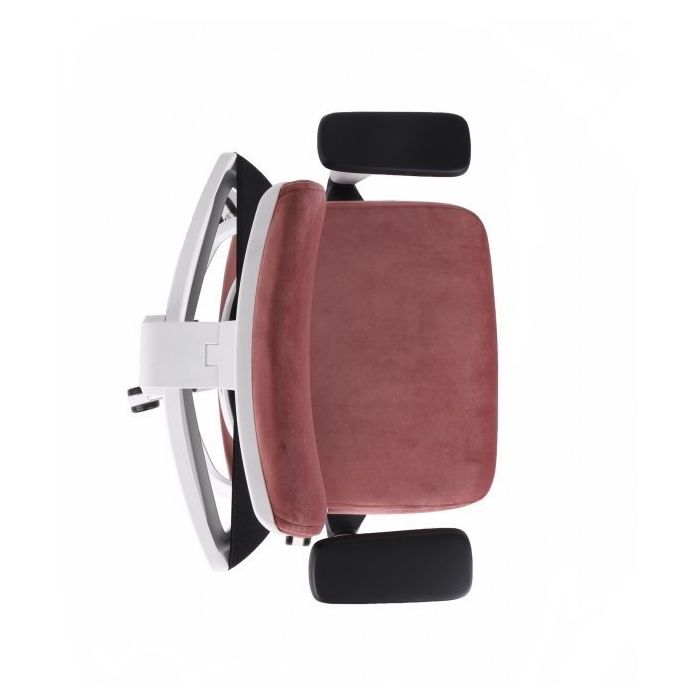 Fotel biurowy Grospol Valio WS HD chrome white tkanina Bondai - 8 kolorów