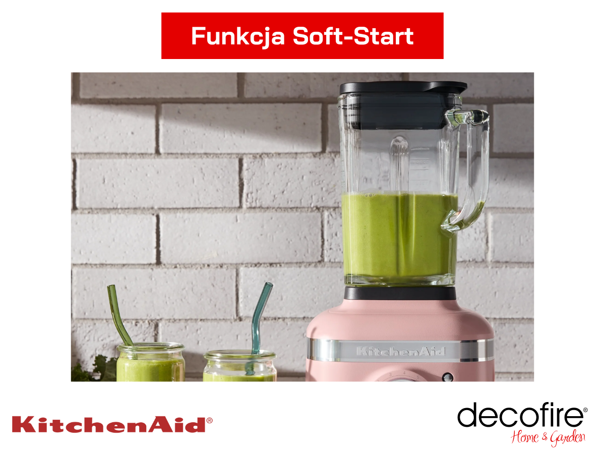 Funkcja Soft-Start w blenderze kielichowym K400 Dried Rose