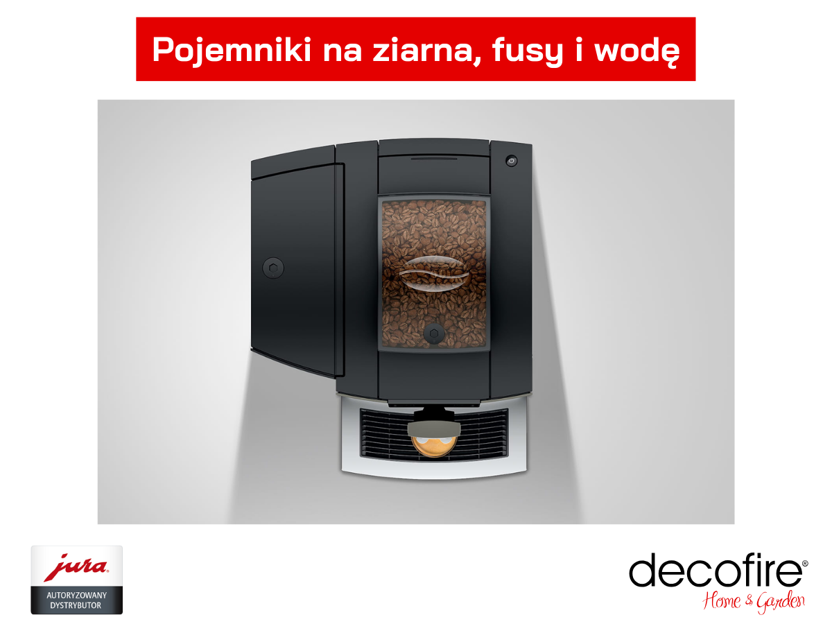 Pojemniki na ziarna, fusy i wodę o dużej pojemności
