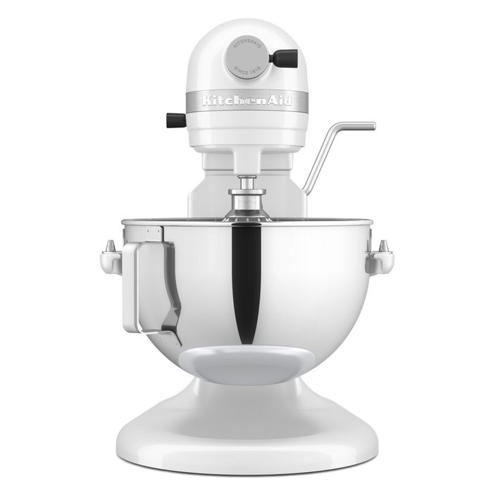 Mikser stojący 5,2 l z podnoszoną dzieżą KitchenAid Heavy Duty, White (5KSM55SXXEWH)