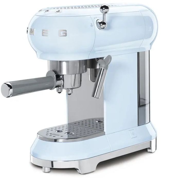 Ekspres kolbowy 50's style Pastelowy błękit Smeg (ECF01PBEU)