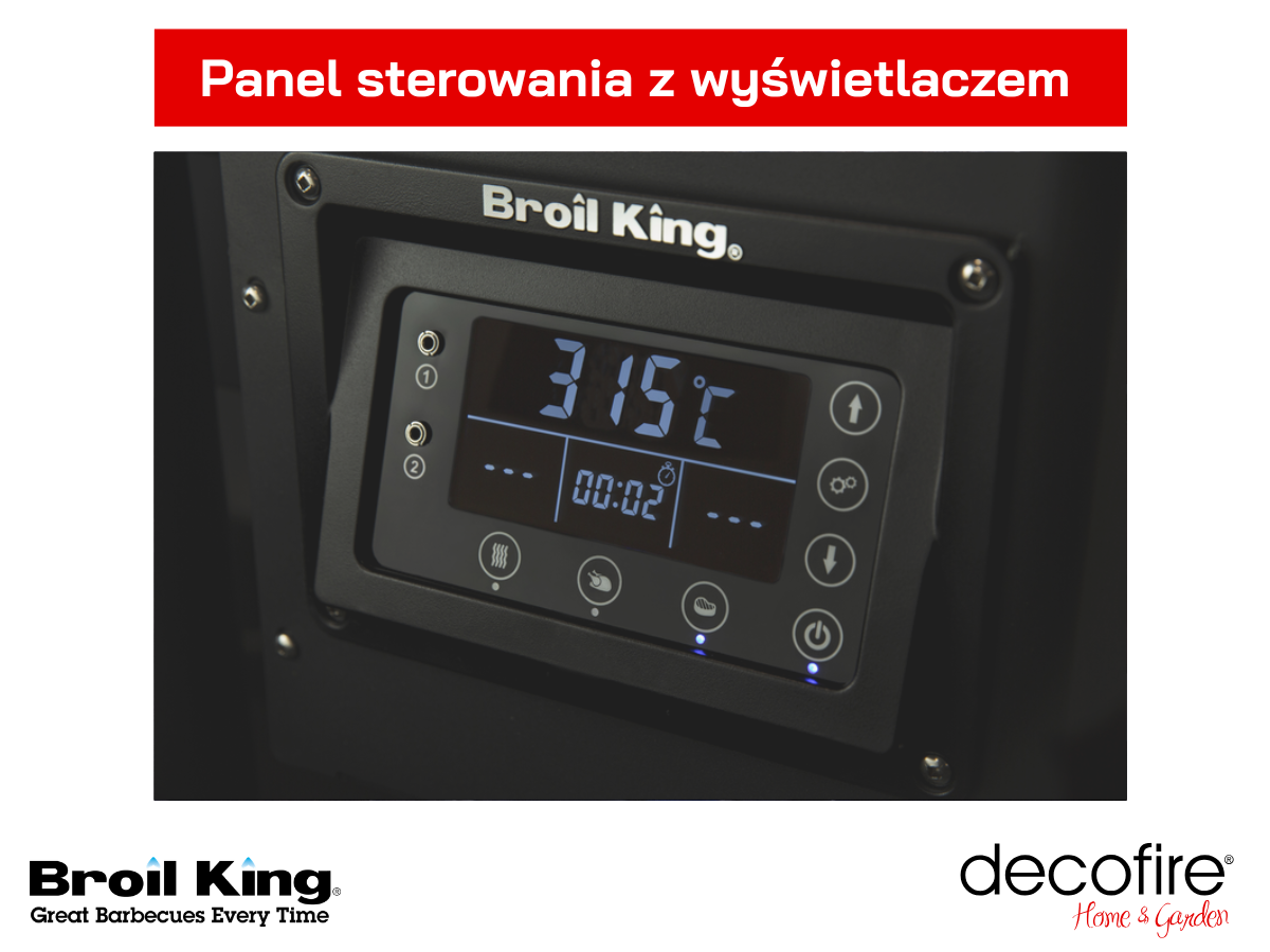 Panel sterowania z wyświetlaczem
