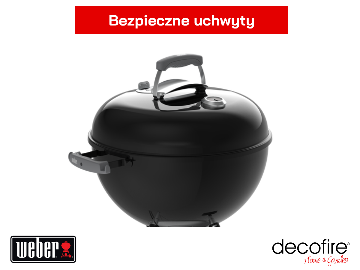 Bezpieczne uchwyty w pokrywie i kotle