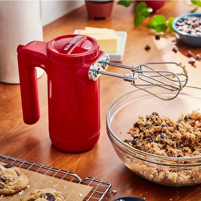 Mikser bezprzewodowy ręczny Empire Red KitchenAid (5KHMB732EER)