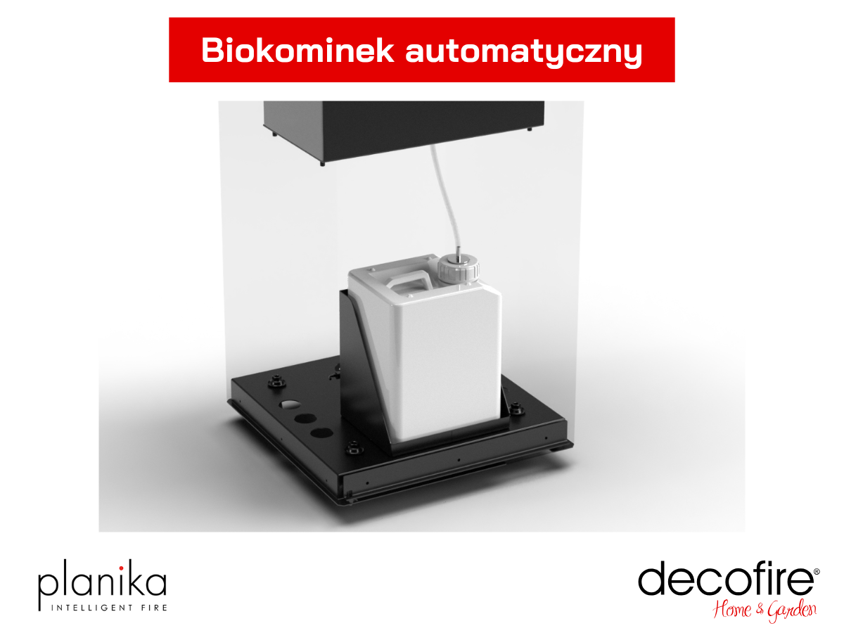Biokominek automatyczny - automatyczna pompa paliwa