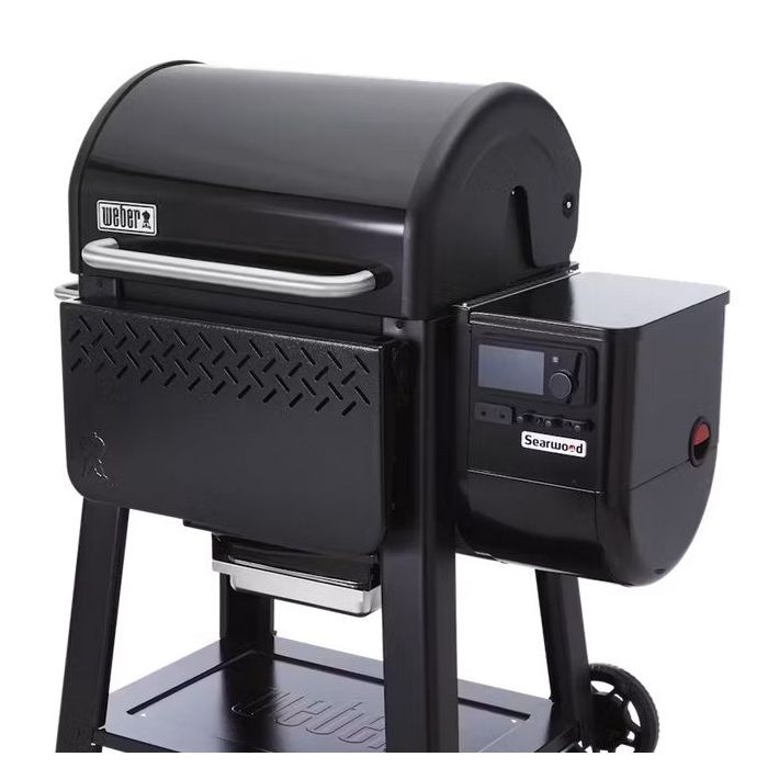 Składany stół przedni do grilla na pellet Searwood 600 Weber (3400108)