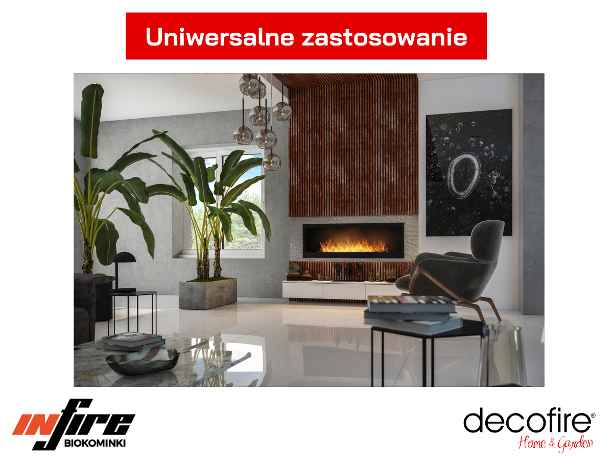 Uniwersalne zastosowanie biokominków Infire