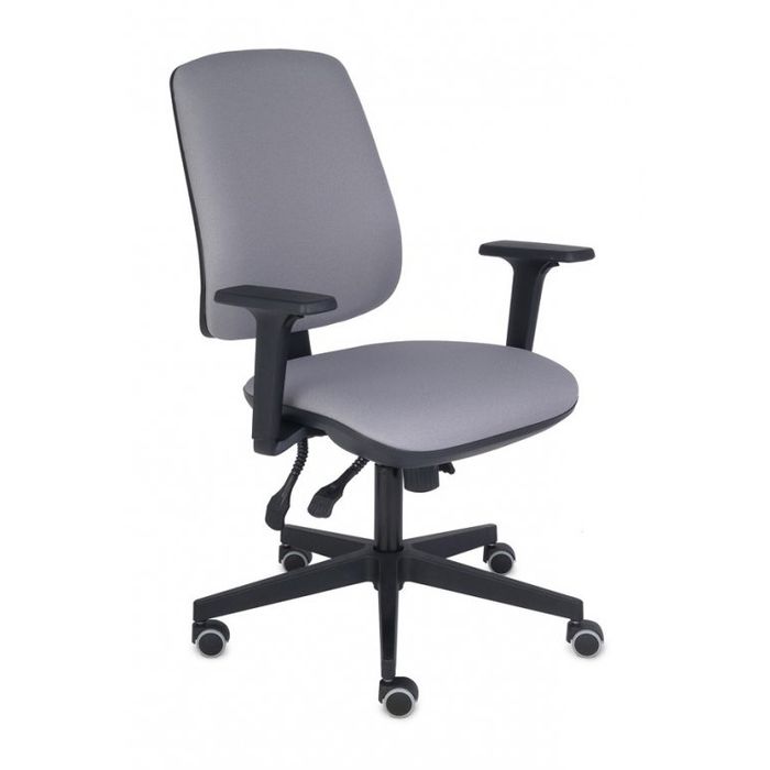 Fotel biurowy Grospol Starter 3D black tkanina Magic Velvet - 10 kolorów