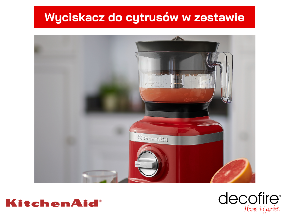 Blender K150 1,4 l z wyciskaczem Empire Red KitchenAid