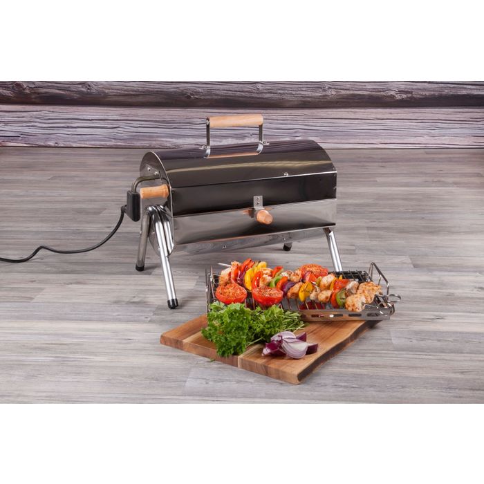 Muurikka 2w1 grill elektryczny i wędzarnia 900 W (TO6841)