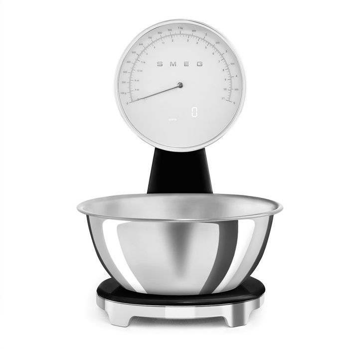 Cyfrowa waga kuchenna Czarny Smeg (KSF01BLWW)