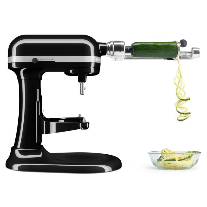 Mikser stojący 5,2 l z podnoszoną dzieżą KitchenAid Heavy Duty, Onyx Black (5KSM55SXXEOB) 