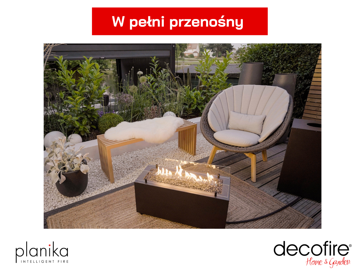 Kominek gazowy Planika RIO przenośny