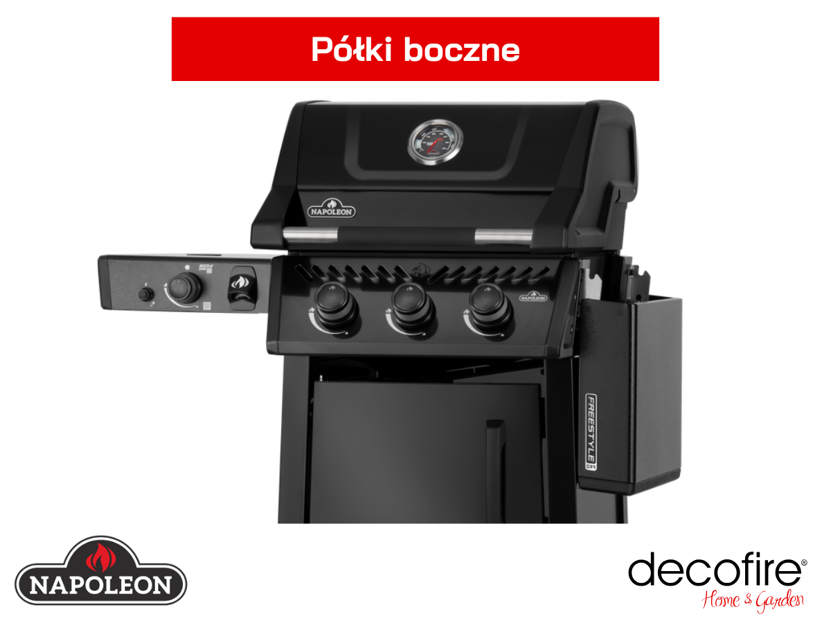 Grill gazowy Napoleon Freestyle PRO 365 – półki boczne