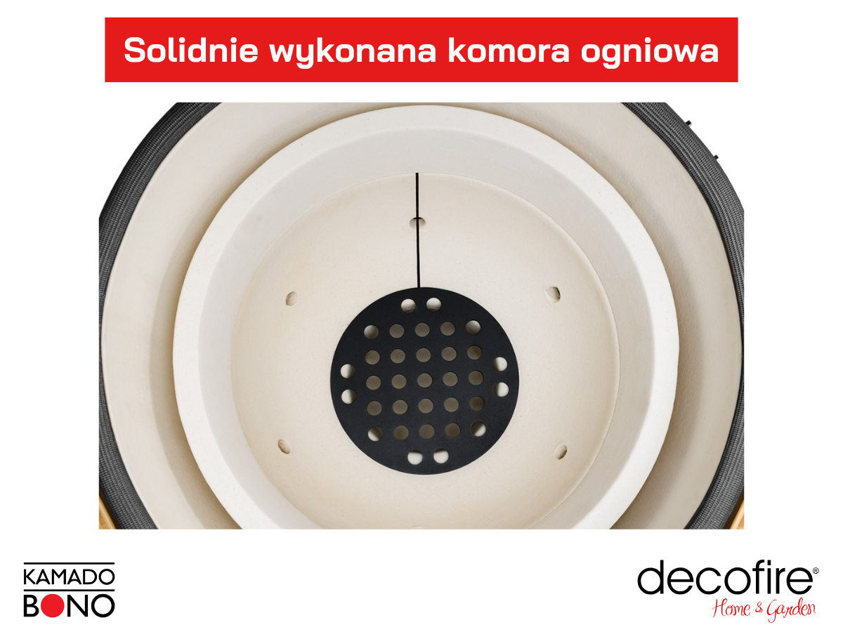 Komora ogniowa z pierścieniem rozprężnym