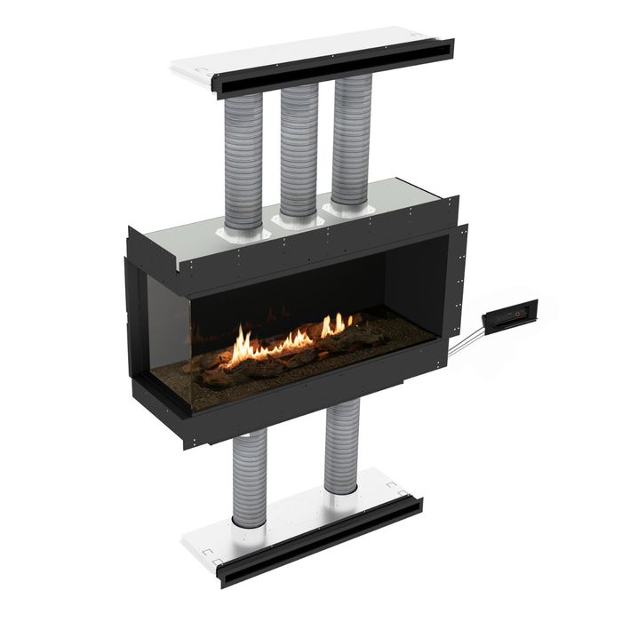 Biokominek Planika Panorama Fireplace 