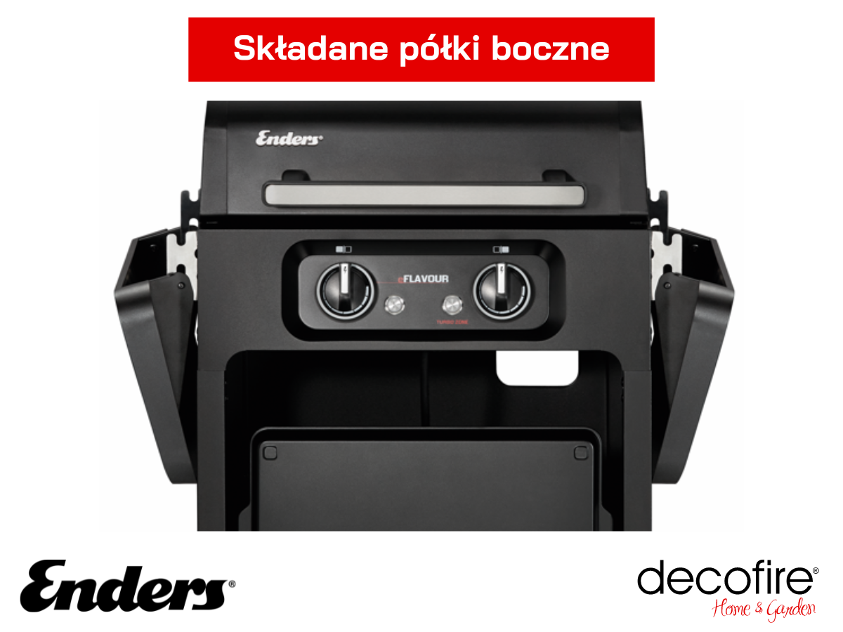 Składane półki boczne